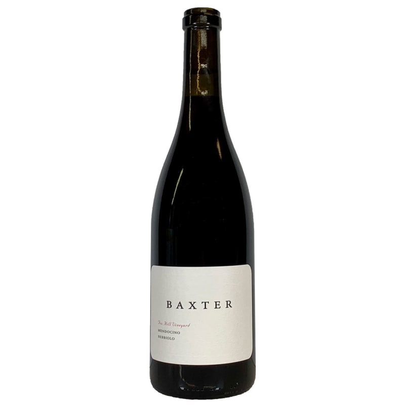Baxter Fox Hill Vineyard Nebbiolo 2017 Front Bottle Shot