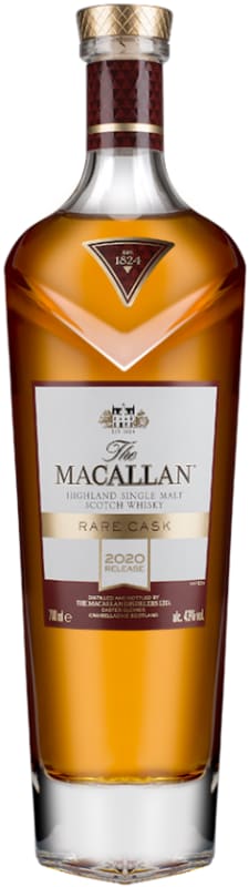 The Macallan Rare Cask Single Malt Scotch Whisky 2020 Front Bottle Shot