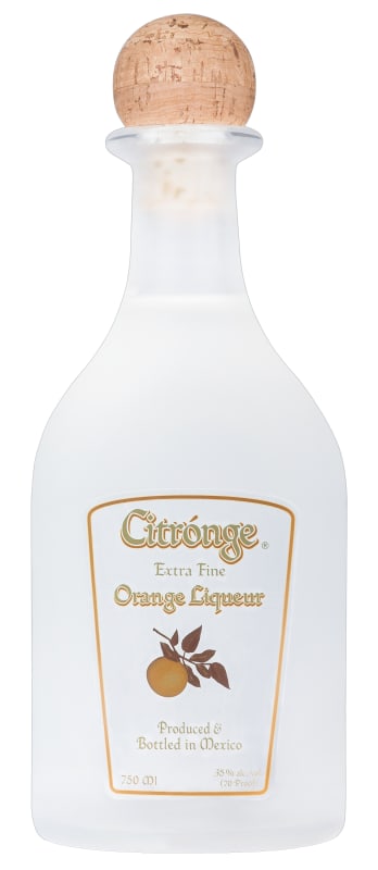 Patron Citronge Orange Liqueur Front Bottle Shot