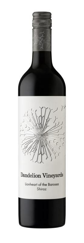 Dandelion Vineyards Lionheart of the Barossa Shiraz 2017 Front Bottle Shot