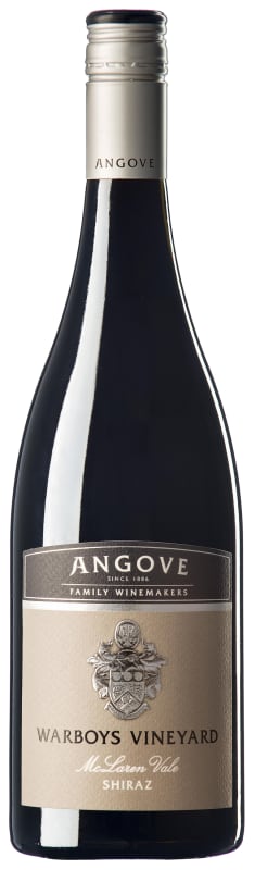Angove Family Winemakers Warboys Vineyard Shiraz 2014 Front Bottle Shot