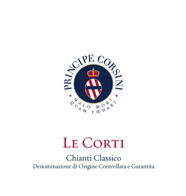 Corti Principe Corsini Le Corti Chianti Classico 2014 Front Label