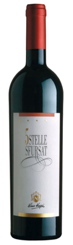 Nino Negri 5 Stelle Sfursat Valtellina 2018 Front Bottle Shot
