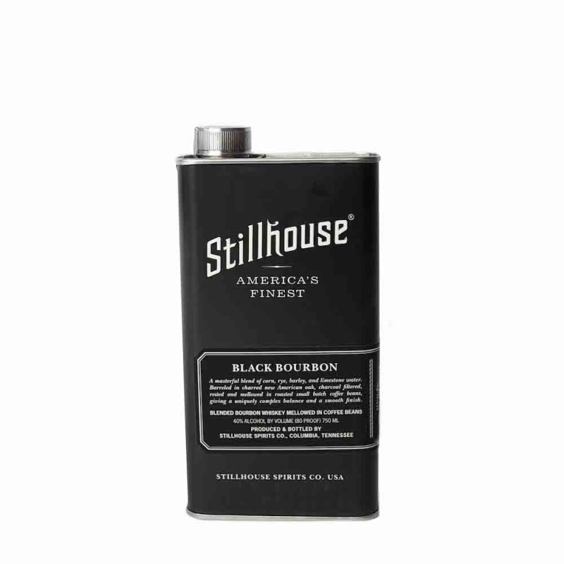 Stillhouse Black Bourbon Whiskey Front Bottle Shot