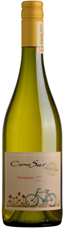Cono Sur Organic Chardonnay 2017 Front Bottle Shot