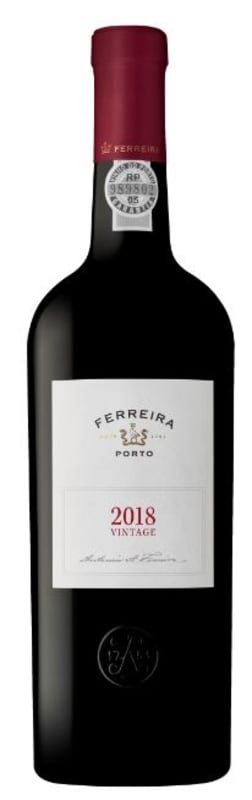 Ferreira Porto Vintage Port 2018 Front Bottle Shot