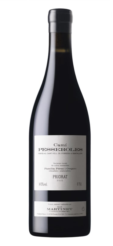 Mas Martinet Cami Pesseroles 2015 Front Bottle Shot