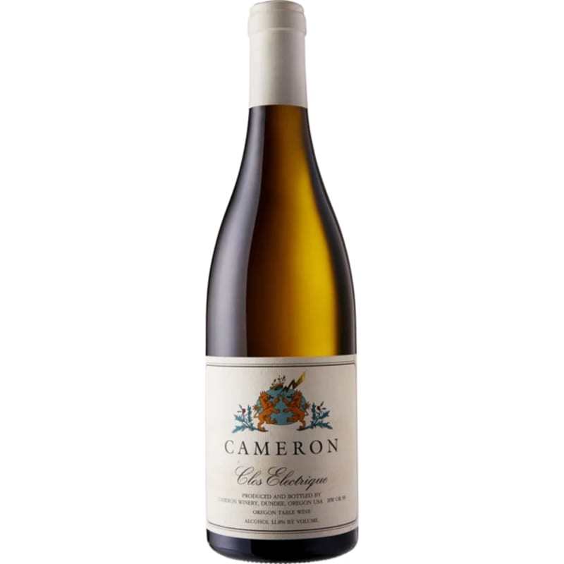 Cameron Winery Clos Electrique Blanc 2017 Front Bottle Shot