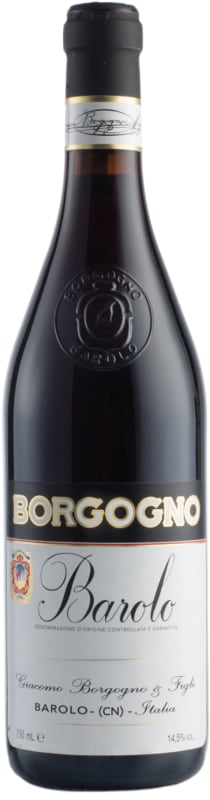 Borgogno Barolo 2019 Front Bottle Shot