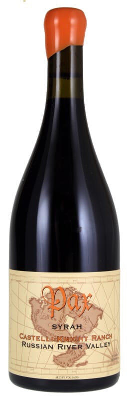 Pax Castelli-Knight Ranch Syrah 2006 Front Bottle Shot