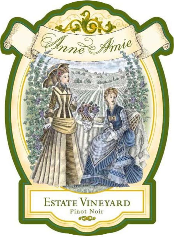 Anne Amie Estate Pinot Noir 2010 Front Label