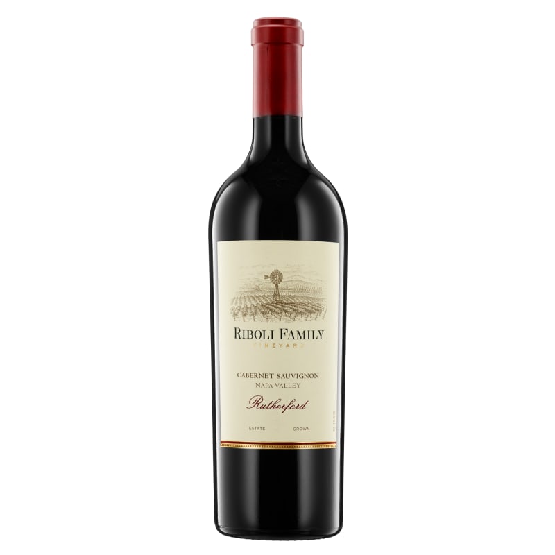 Riboli Family Cabernet Sauvignon 2018 Front Bottle Shot