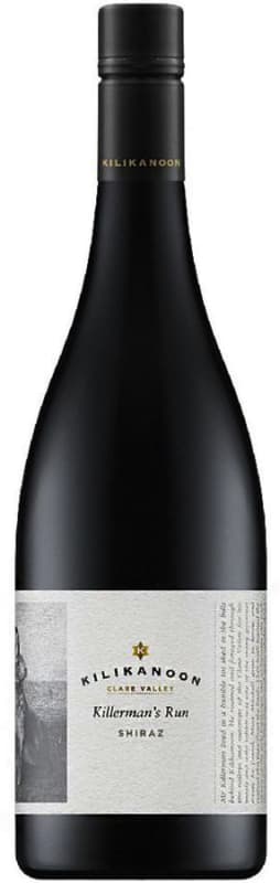 Kilikanoon Killerman's Run Shiraz 2016 Front Bottle Shot
