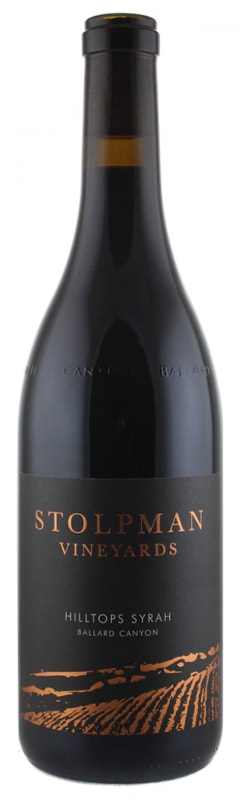 Stolpman Vineyards Hilltops Syrah 2018 Front Bottle Shot