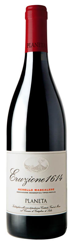 Planeta Eruzione 1614 Nerello Mascalese 2020 Front Bottle Shot