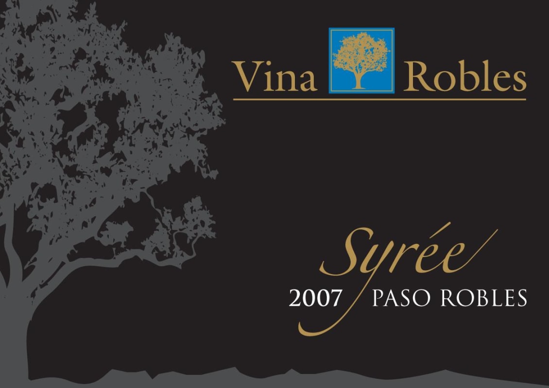 Vina Robles Syree 2007 Front Label