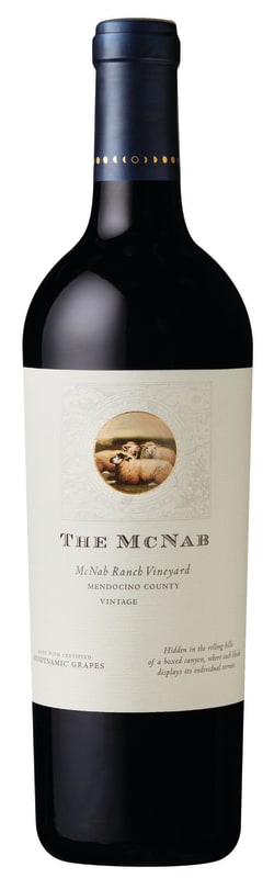 Bonterra The McNab Biodynamic Single Vineyard Red 2014 Front Bottle Shot