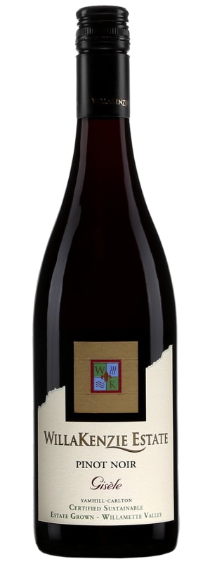 WillaKenzie Estate Gisele Pinot Noir 2016 Front Bottle Shot