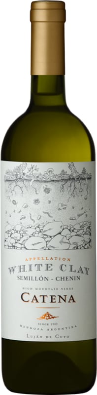 Catena Appellation Lujan de Cuyo White Clay Semillon-Chenin Blanc 2021 Front Bottle Shot