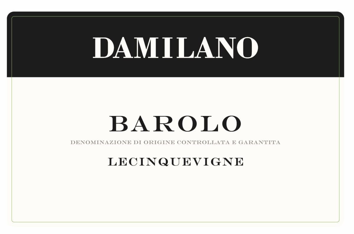 Damilano Barolo Lecinquevigne (375ML half-bottle) 2021 Front Label