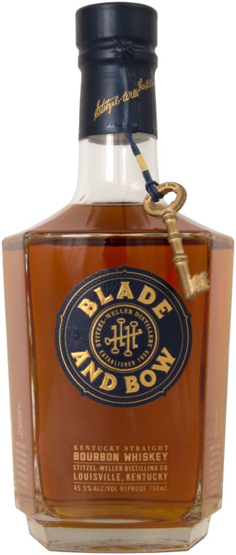 Blade & Bow Kentucky Straight Bourbon Whiskey Front Bottle Shot