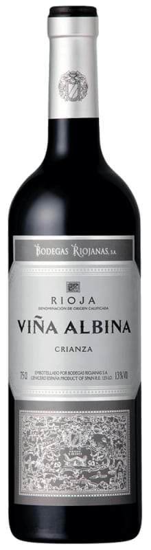 Bodegas Riojanas Vina Albina Crianza 2017 Front Bottle Shot