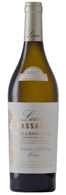 Mullineux Family Wines Leeu Passant Chardonnay 2017 Front Bottle Shot