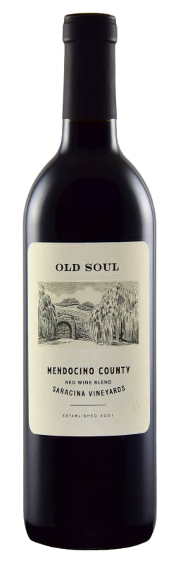 Saracina Vineyards Old Soul Red 2019 Front Bottle Shot
