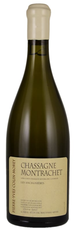 Pierre-Yves Colin-Morey Chassagne-Montrachet Les Ancegnieres 2023 Front Bottle Shot
