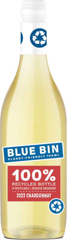 Ron Rubin Blue Bin Chardonnay 2022 Front Bottle Shot