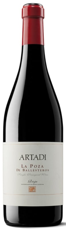 Artadi La Poza de Ballesteros 2013 Front Bottle Shot