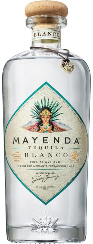 Mayenda Tequila Blanco Front Bottle Shot