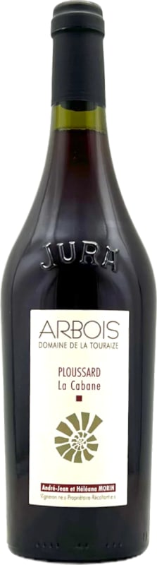 Domaine de la Touraize Arbois La Cabane Ploussard 2023 Front Bottle Shot