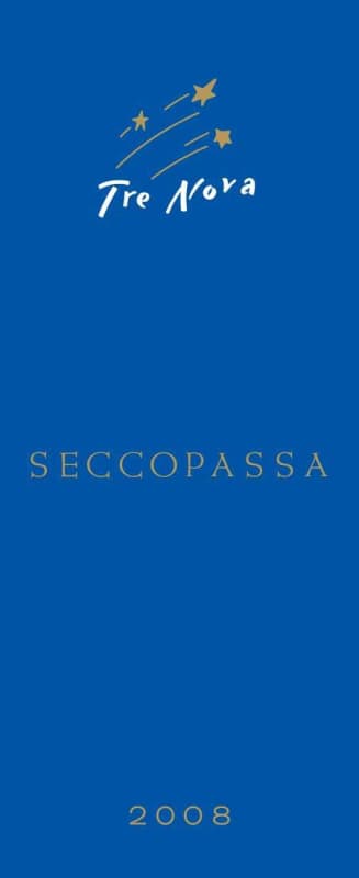 Gino Cuneo Cellars Tre Nova Seccopassa 2008 Front Label