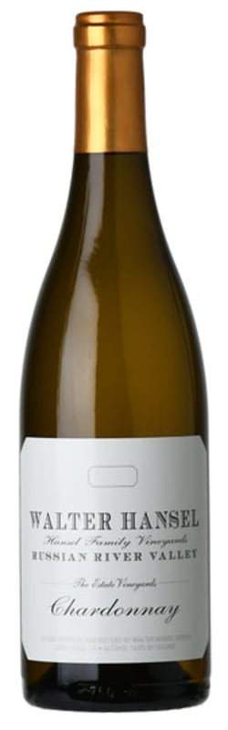 Walter Hansel Estate Chardonnay 2023 Front Bottle Shot