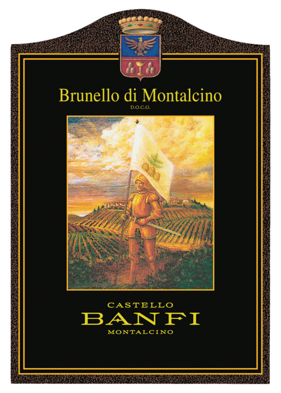 Banfi Brunello di Montalcino (375ML half-bottle) 2017 Front Label