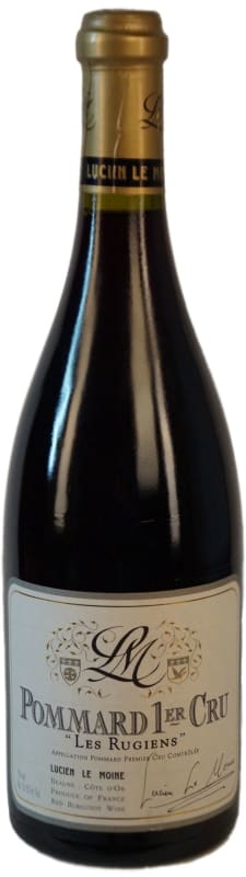 Lucien Le Moine Pommard Les Rugiens Premier Cru 2017 Front Bottle Shot