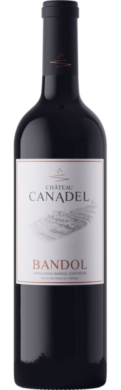 Chateau Canadel Rouge 2018 Front Bottle Shot