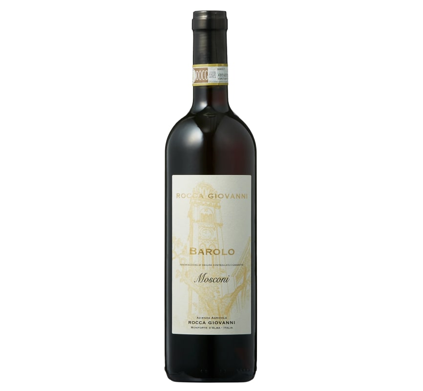 Rocca Giovanni Barolo Mosconi 2019 Front Bottle Shot