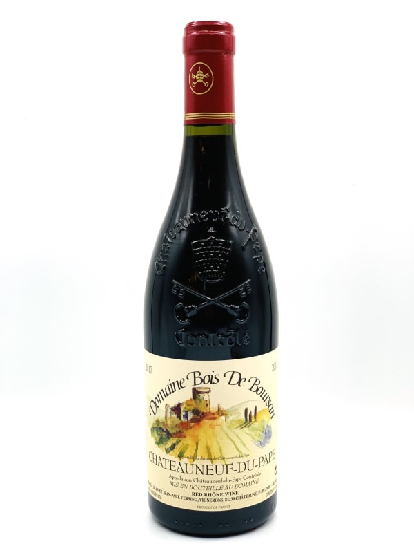 Domaine Bois de Boursan Chateauneuf-du-Pape Tradition 2017 Front Bottle Shot