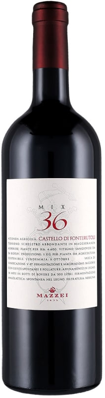 Mazzei Mix 36 2015 Front Bottle Shot