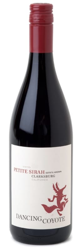 Dancing Coyote Petite Sirah 2013 Front Bottle Shot