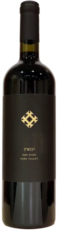 Two Squared Red Blend 2018 Front Bottle Shot