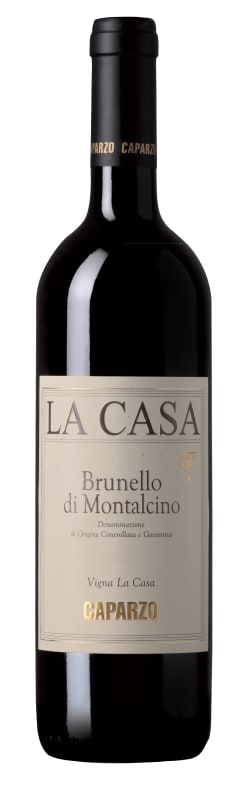 Caparzo Brunello di Montalcino Vigna La Casa 2018 Front Bottle Shot