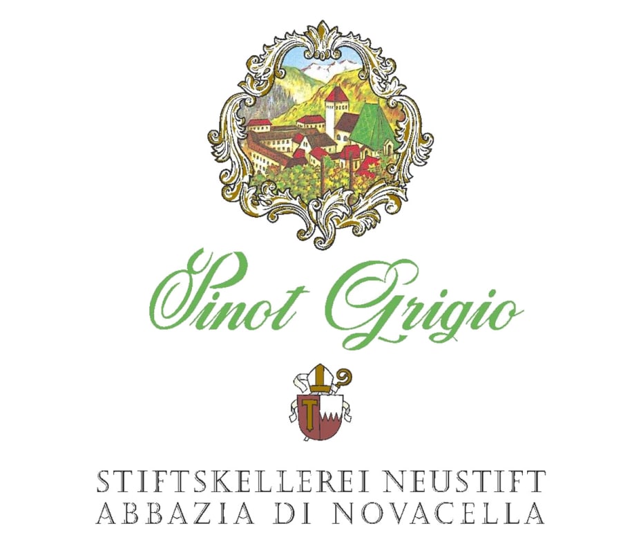 Abbazia di Novacella Pinot Grigio 2008 Front Label