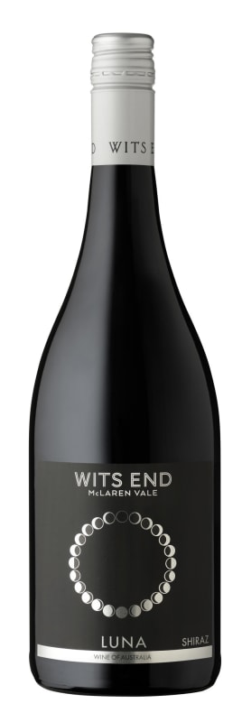 Wits End Luna Shiraz 2018 Front Bottle Shot