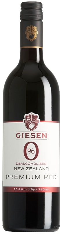 Giesen 0% Red Blend (Non-Alcoholic) Front Bottle Shot