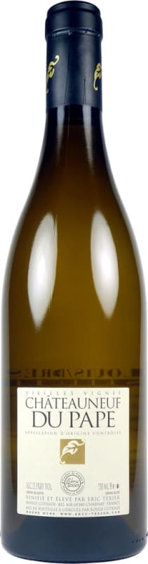 Eric Texier Chateauneuf-du-Pape Blanc 2018 Front Bottle Shot