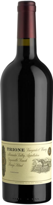 Trione Henry's Blend 2019 Front Bottle Shot