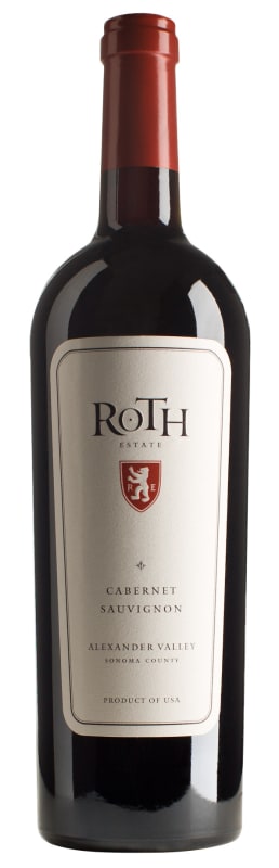 Roth Estate Alexander Valley Cabernet Sauvignon 2016 Front Bottle Shot